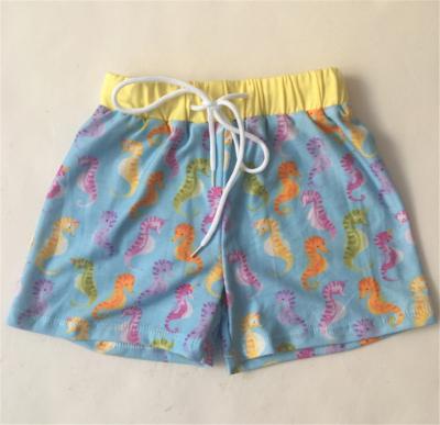 China Anti-pilling gold supplier Dino Printed Baby Boys Trunk cute for summer for sale