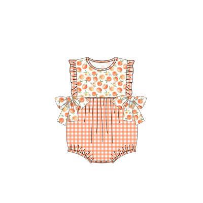 China Custom Easter Day Girl Boutique Baby Clothes Romper Babies Rompers 2022 Summer Infant Girl Clothes for sale