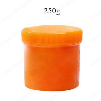 China Gläser des Kunststoffgehäuse-250g, freundliche pp. kosmetische Cremetiegel Eco zu verkaufen