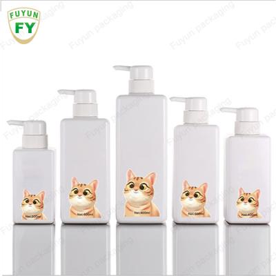 China Zufuhren der Pumpflasche-500ml für Lotions-Shampoo-Quadrat-Form zu verkaufen