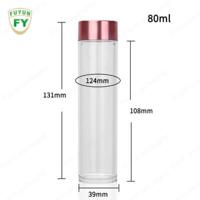 중국 과일 건조 식품 용 80ml PET 플라스틱 저장 용기 판매용