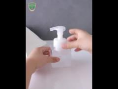 250ml PETG Square Foaming Soap Dispenser For Skin Care