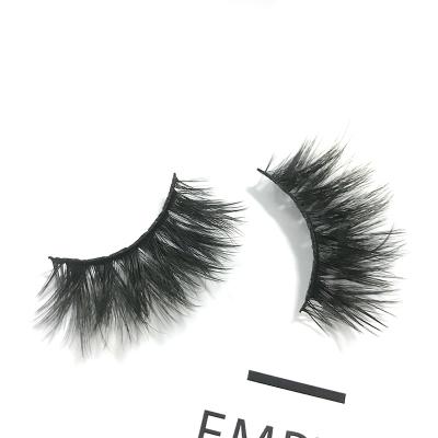 China Mink Eyelash Best Sale 25mm Fluffy Hand Made Lashes & Boxes False Strip 3d Eyelash Natural Soft Box 25mm Bundle for sale