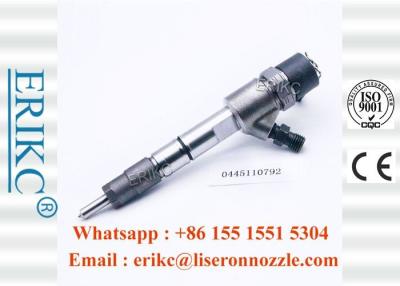 Chine Bosch véritable 0445 110 d'injecteur de crayon de CR d'ERIKC 0445110792 injecteur 0 de fabrication de voiture de 792 jets 445 110 792 à vendre