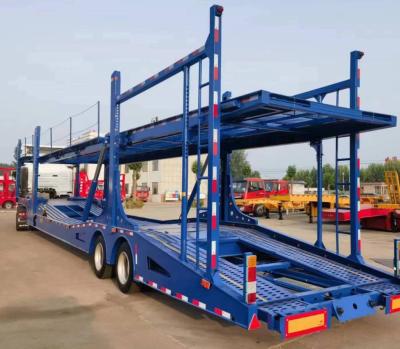 China Two-Axle Air Suspension Car Carrier Trailer Car Transport Semi-Trailer Can Transport 6-10 Cars for sale