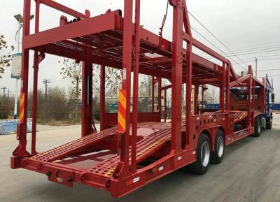 China SUV Car Transport Semi Trailer With Double Classis And Air Suspension for sale