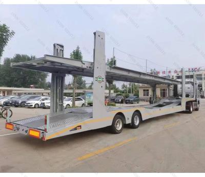 China Baking Paint Transport Semi-trailer Can Transport 8 Cars for sale