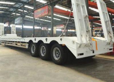 Cina Jost E100 3 assi Gooseneck Lowboy/Low bed/Lowbed Utility Heavy Truck Tractor Semi-trailer in vendita