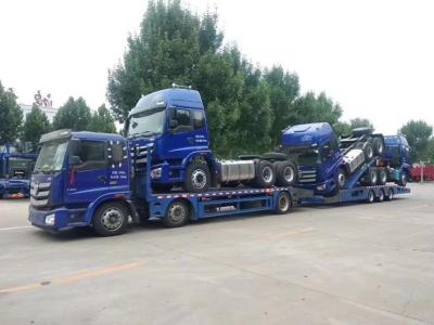 China Fuwa/BPW Assafhankelijke Semi Truck sleepwagen trailer Dolly voor SUV transport Aanpasbaar Te koop