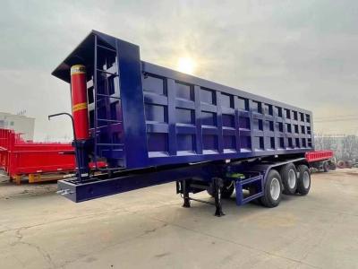 China Customization Heavy Mechanical Suspension Dump Trailer for 80ton Ore Transportation for sale