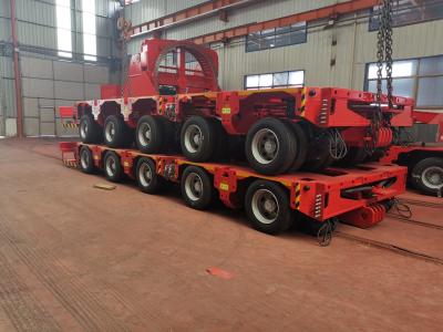 China Customized Multi Axle Hydraulic Modular Trucks Semi-Trailers with Wabco Relay Valve for sale