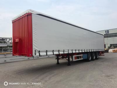 Κίνα Προσαρμοσμένα κουρτίνες Tautliner Superstructure Semi Trailer Jost Kingpin Συμπεριλαμβάνεται προς πώληση