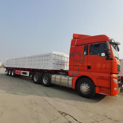 China Mechanische / luchtophangende hekken voltrailer voor het vervoer van huishoudelijke apparaten en vracht Te koop