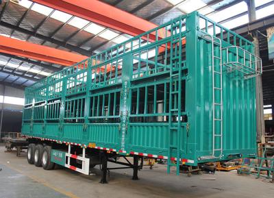 China Relay Valve Wabco Livestock Semi-Trailer for Cow or Sheep in Chinese Agricultural Trailer for sale