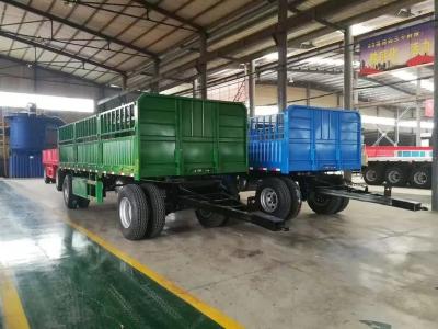 Chine Anton Full Trailer avec une barre de traction durable et 8/12 pneus par capacité de transport à vendre