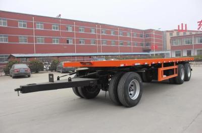 China Heavy Duty Full Trailers With Draw Bar Fence AND9407CCY Load Capacity 25t-35t for sale