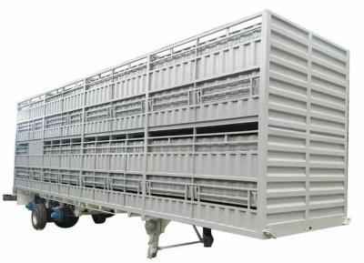 China Mechanical Suspension Semi-Trailer for Customized Heavy Duty Fence Truck Trailers for sale