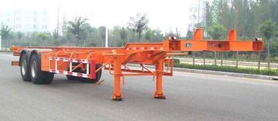 China Beter Skeleton Truck Semi Trailer Met Fuwa / BPW As En ABS Anti-Blockrem System Te koop