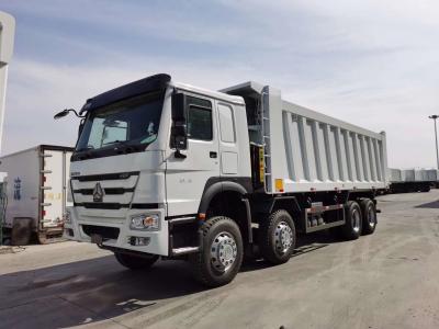 China 8×4 HOWO 375 Dump /Dumper /Tipper Truck Bron met en buisloze bandenontwerp Te koop