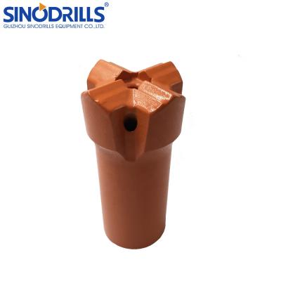 China High Quality R28 Ore Drilling Rig Cross Drill Bit 91mm For Hole Drilling for sale