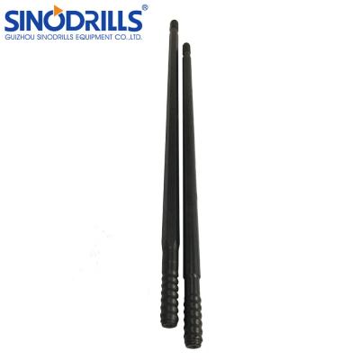 China Mining / Quarrying / Tunneling R32 H25 R25 Hexagonal Mining Fisherman Drill Rods For Underground Mining for sale