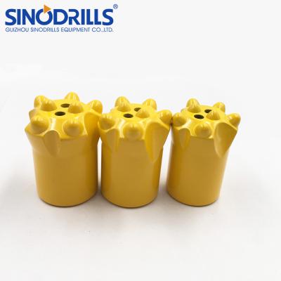 China Mining / Quarrying / Tunneling / Construction Sinodrills 11/12 Degree Jack Hammer Tapered Drill Bit 36mm For YT29A for sale