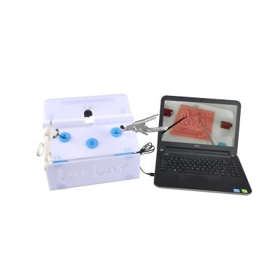 China Folded Medical Simulator Pelvitrainer , Laparoscopic Trainer With USB Camera for sale