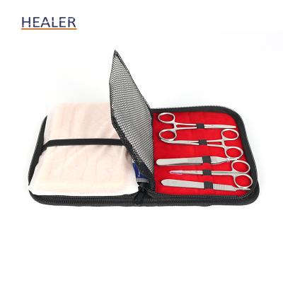 China Durable Suturing Practice Whole Skin Silicone Pad Set Suture Kit For Medical Student for sale