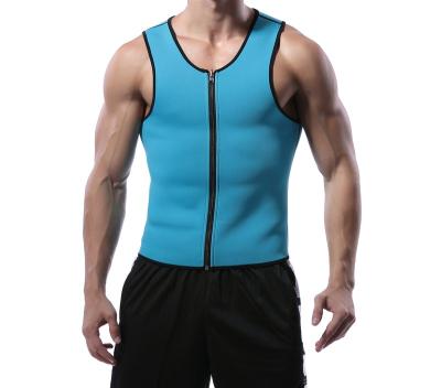 China Breathable Slimming Compression Top M Shapewear Corset Abdomen Reductor Men Neoprene Sweat Sauna Vest Body Shaper Waist Trainer Corset for sale