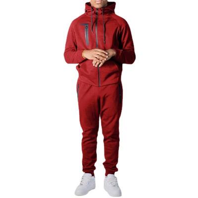 China Winter Breathable Apparel Mens Hoodie Sweatshirt Set Tracksuit Sweatsuit Single Jogger 2 Piece Summer 100% Polyester Adults In-stock Items for sale