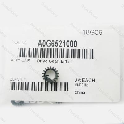 China Original Drive Gear A0G6521000 /B 18T For Konica Minolta 951 1051 1052 1200 1250 for sale