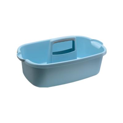 China Sustainable Clean Plastic Rectangle Toolbox Table Restaurant Home Tool Shower Trolley Cleaning Case for sale