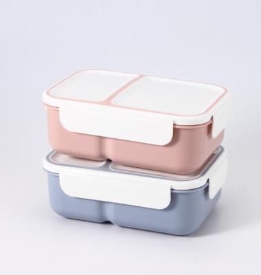 China Hot Selling Airtight Freshness Storage Food Container Food Container Bento Plastic Lunch Box for sale