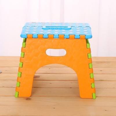 China Colorful Hot Selling Collapsible Foldable Plastic Step Stool for sale