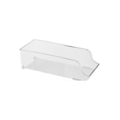 China Freshness Preservation Plastic Refrigerator Soda Can Clear Storage Box BPA Free Storage Box For Plastic Refrigerator Kitchen Fridge Drinks Storage for sale