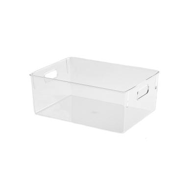 China Good Quality Fresh-Keeping Clear Plastic Storage Box Vegetable Storage Box Fresh-keeping Refrigerator Storage Bin for sale