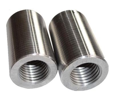 China Industrial Civil Construction 12mm---50mm Reinforced Steel Rebar Coupler Threaded Rebar Coupler for sale