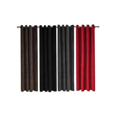 China Best In Blackout 2021 Products Hot Curtain Grommet Dutch Velvet Blackout Curtains for sale