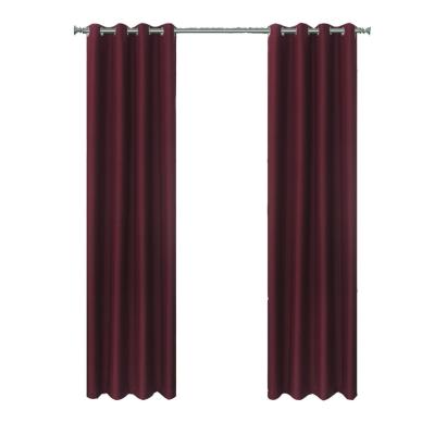 China Blackout Top Grade Blackout Pleated Curtain Curtain For Living Room Bedroom Kitchen for sale