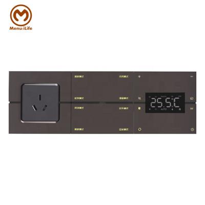 China 8 Keys Living Room Sofas Smart Home RS485 knx Smart Touch Wall Switches Switch Intelligente for sale