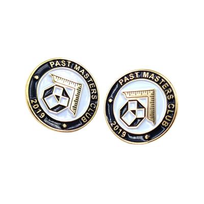 China Freemaosnry China club pin lapel pin freemaosnry custom masonic past master pin for sale