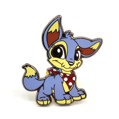 China Custom craft world souvenir metal kawaii badge gold glitter enamel pin for sale