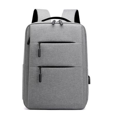 China With USB 2021 Latest Printed USB Rechargeable Business Bag Men And Women Computer Backpack for sale