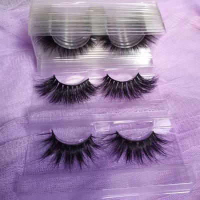 China Wholesale Private Label Natural Mink Eyelash Natural Long 100% Real 5d Mink Eyelashes for sale