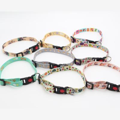 China Custom Eco-Friendly Recycled Personalized PET Sublimation Dog Pet Training Collar And Leash Set for sale