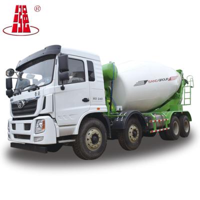 China Bulk Construction Material Stores Large Capacity10m3 Cement Tanker Truck Trailer Concrete Mixer Truck For Road Construction Road Construction Mixer for sale