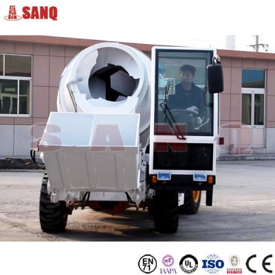 China Building Material Shops 2019 New Design Hot Sale Mobile Concrete Mixer Bucket Concrete Mixer Automatic Concrete Mixer Truck for sale