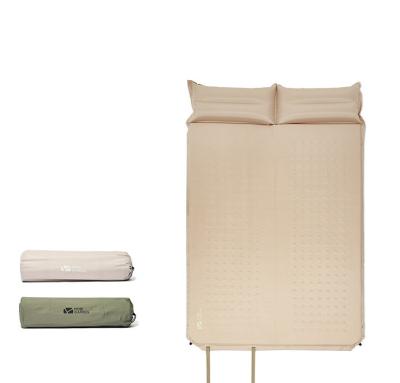 China Polyester MOBI GARDEN Bo Dian Air Cushion With Pillow Sleep Mat For Camping Ultralight Double Single for sale