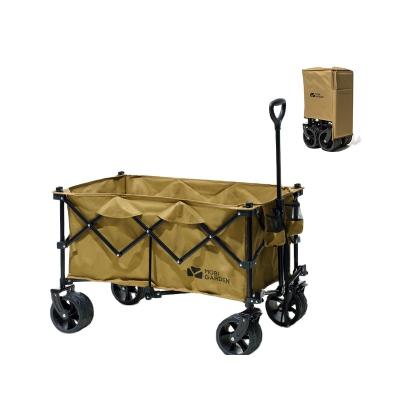 China MOBI NEW GARDEN Picnic beach camping cart trolley outdoor camping cart garden trail folding cart folding utility cart for sale