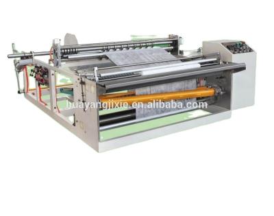 China HY-150 Restaurant Semi Automatic Canister Wet Cloth Punching Slitting and Rewinding Machine, Wet Cloth Making Machine for sale